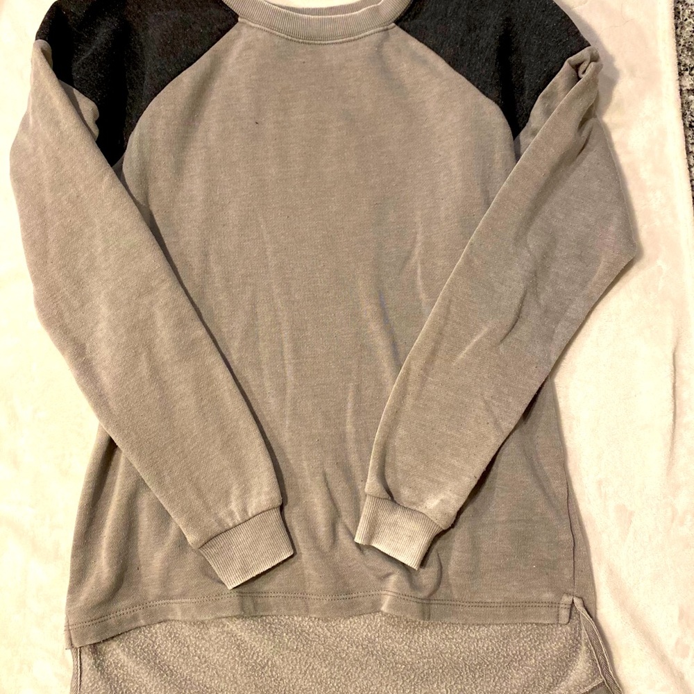 Thick grey sweater